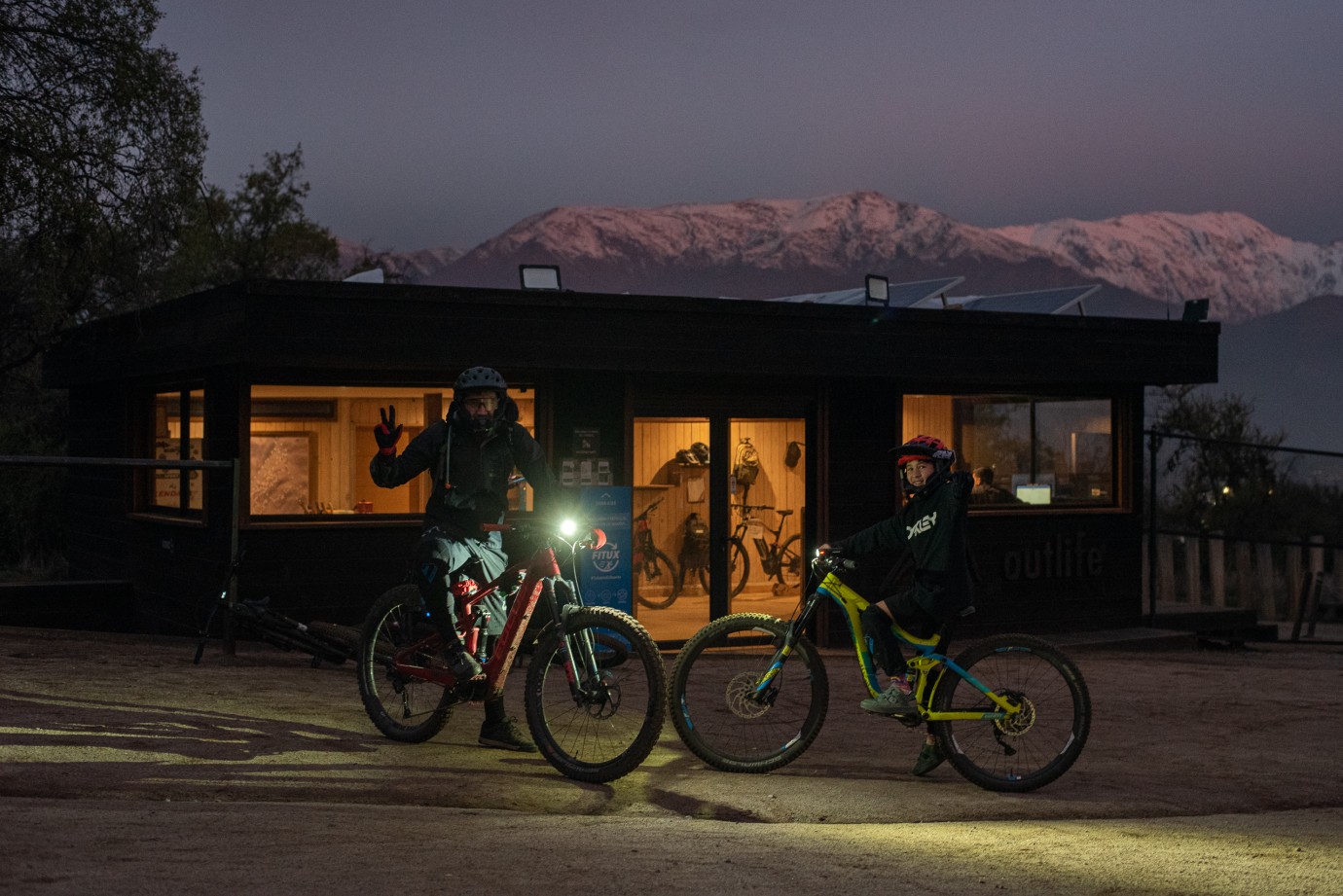 Night ride junto a Sewi MTB School y Cerveza Austral