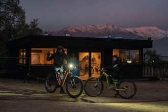 Night ride junto a Sewi MTB School y Cerveza Austral