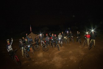 Night ride junto a Sewi MTB School y Cerveza Austral