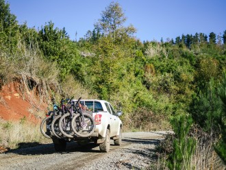 Descenso en camioneta